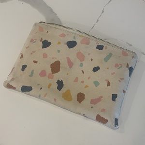 Madewell terrazzo print canvas clutch (SOLD OUT!)